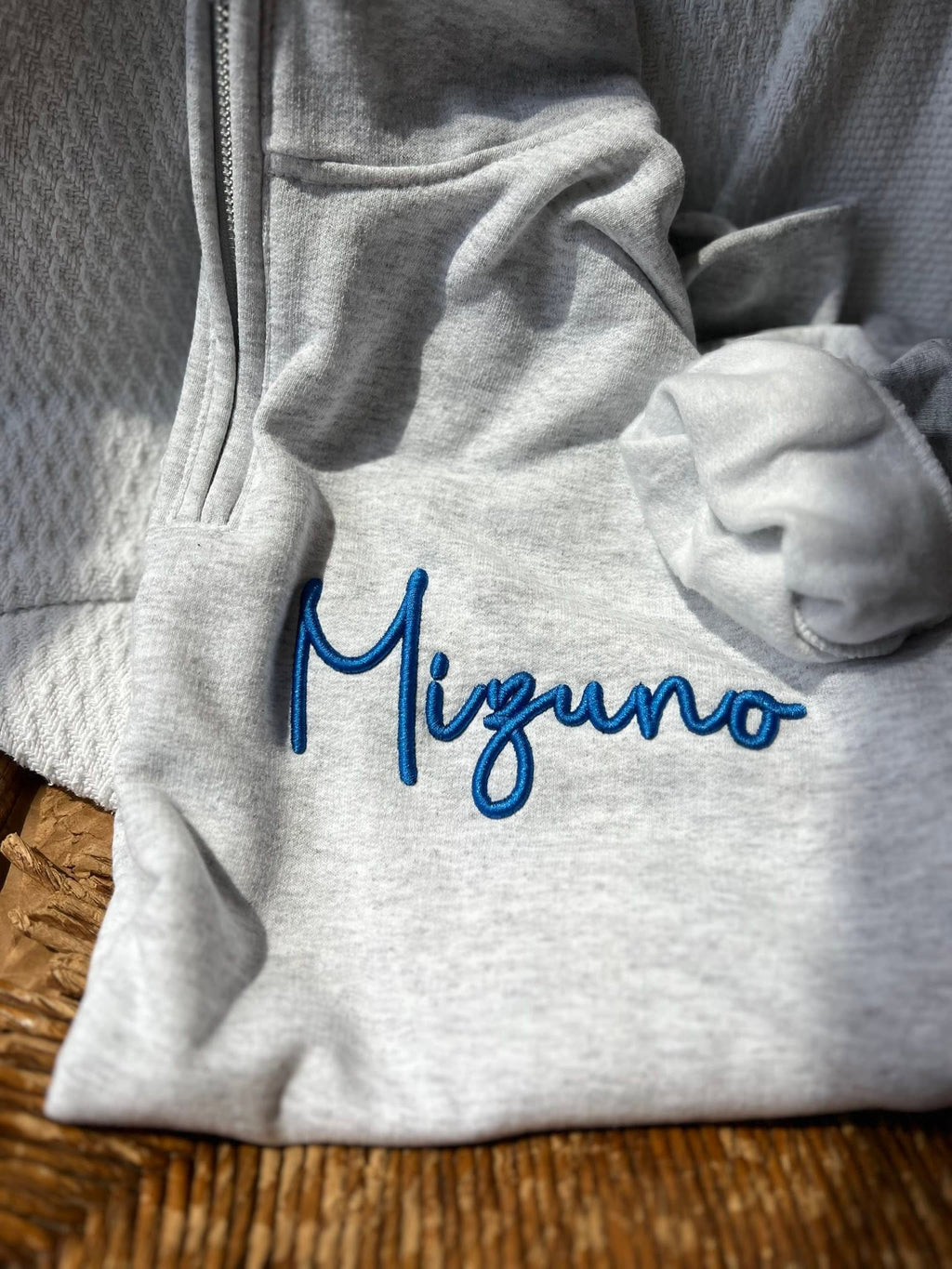 Custom Embroidered Comfort Colors Quarter Zip Sweatshirts