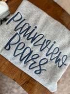 Custom Embroidered Comfort Colors Crewneck Sweatshirts