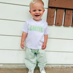 Boy's Personalized Pants Set