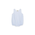 Monogrammed Seersucker/Gingham Bubble Romper