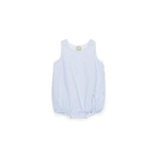 Monogrammed Seersucker/Gingham Bubble Romper