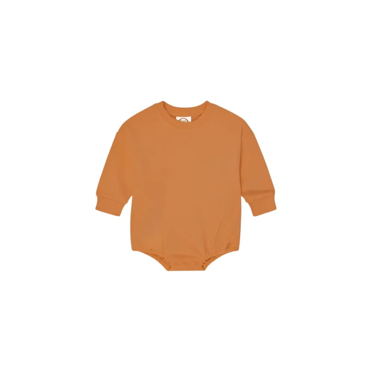 Sweet Pumpkin Applique Sweatshirt Bubble Romper