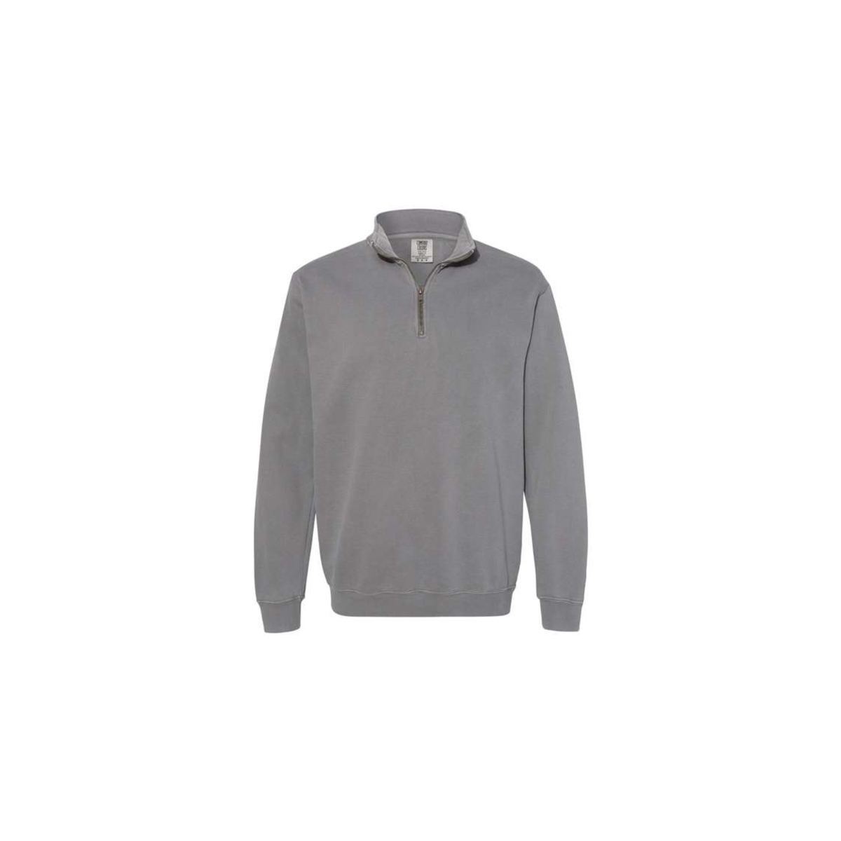 Custom Embroidered Comfort Colors Quarter Zip Sweatshirts