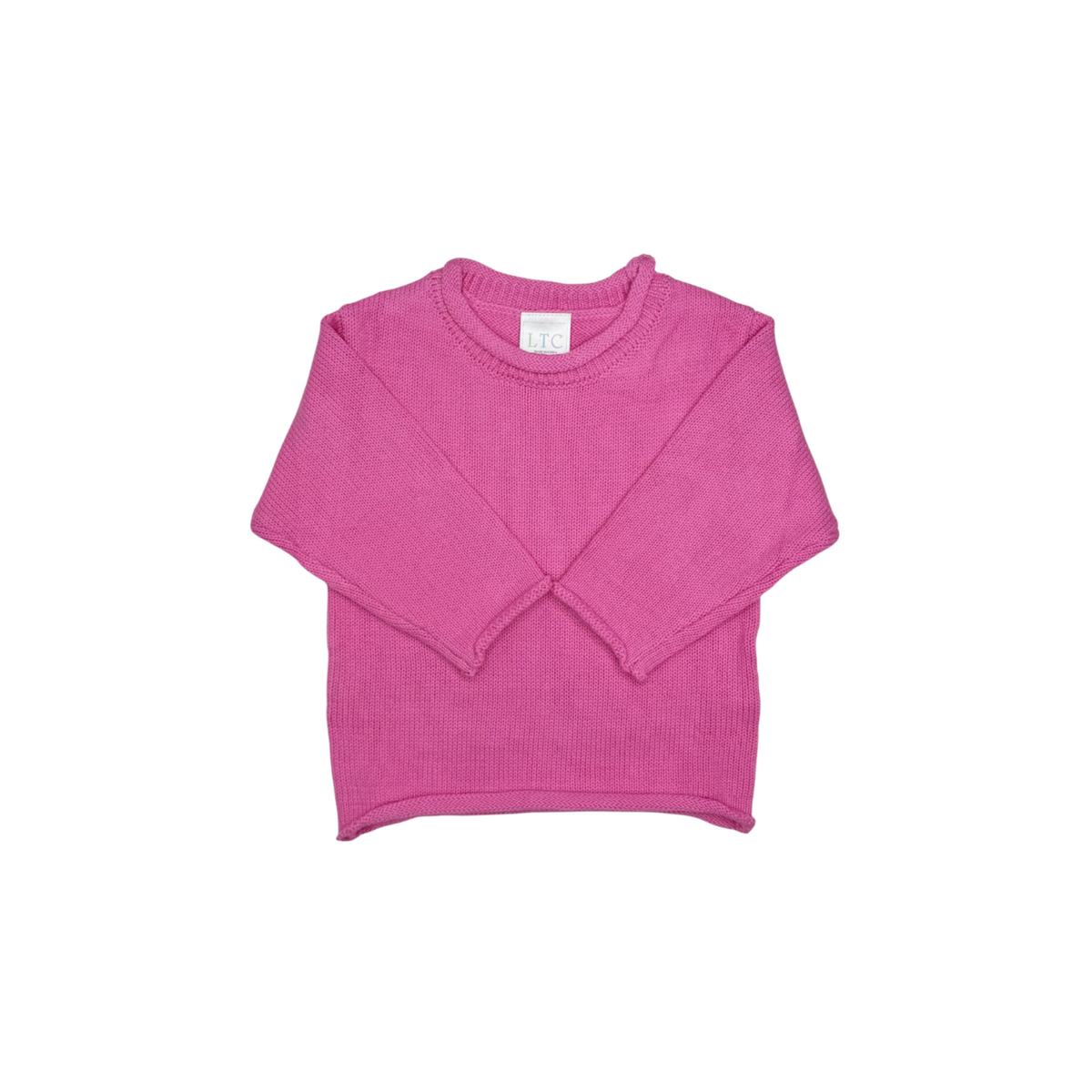 Monogrammed Roll Neck Sweater