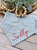 Personalized Preppy Dog Bandana