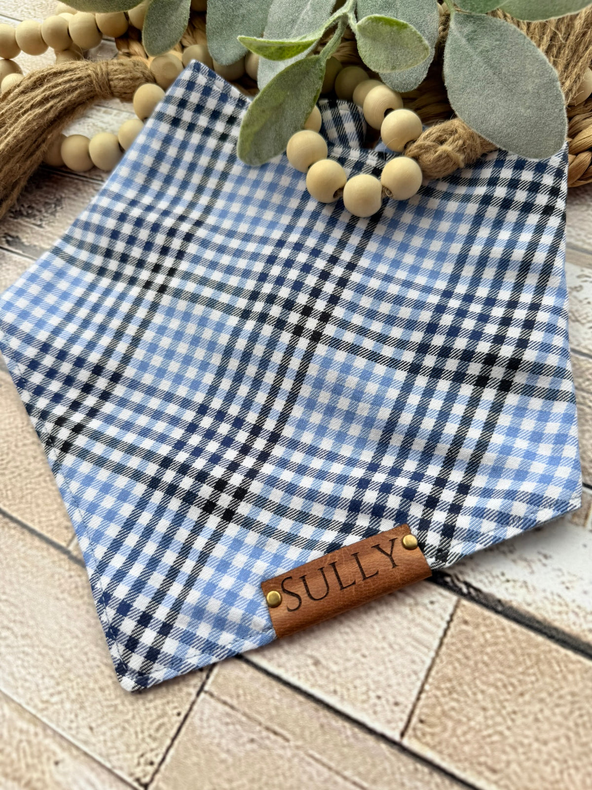 Personalized Double-Sided Dog Bandana