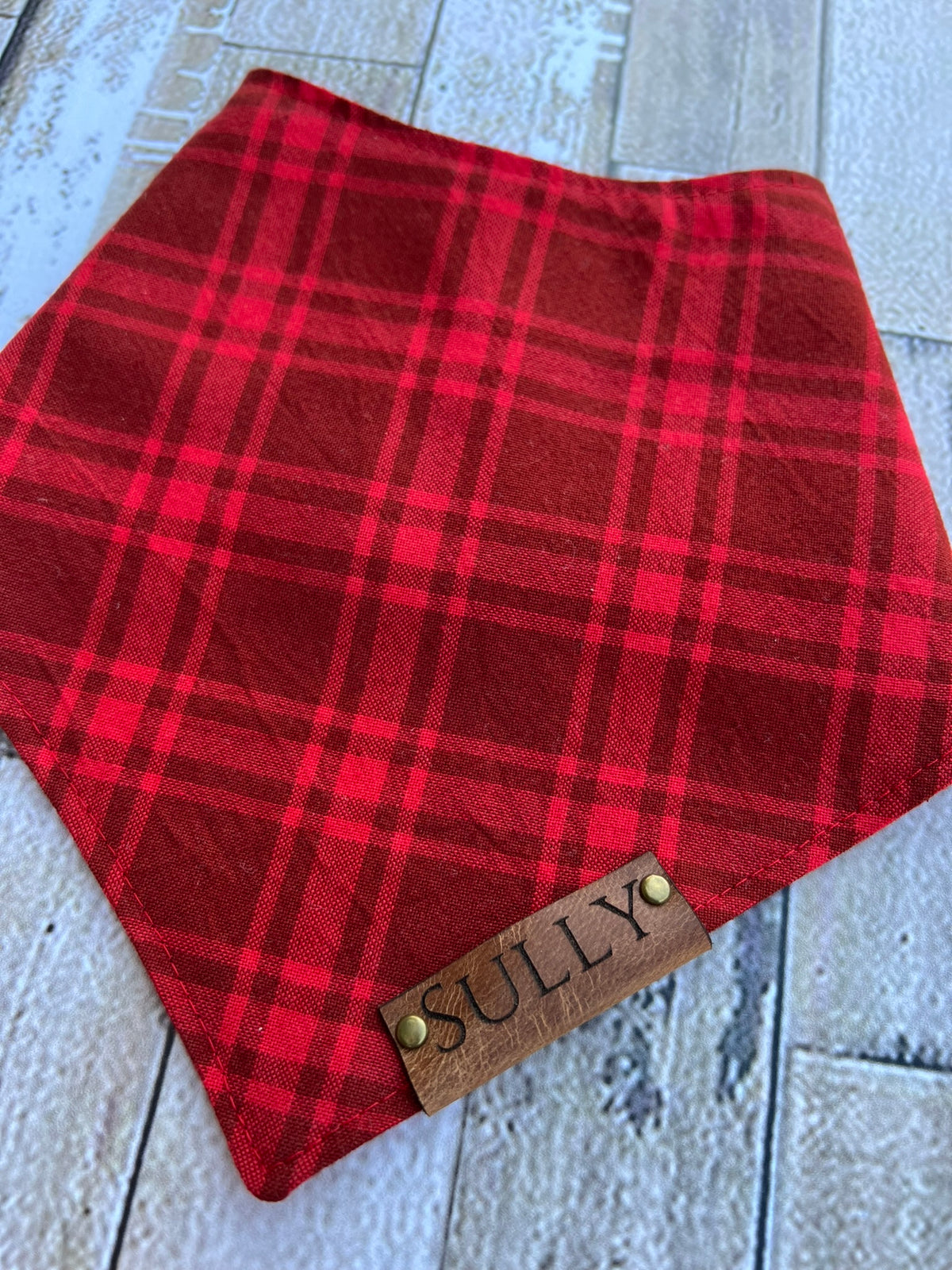 Christmas Holiday Personalized Dog Bandanas