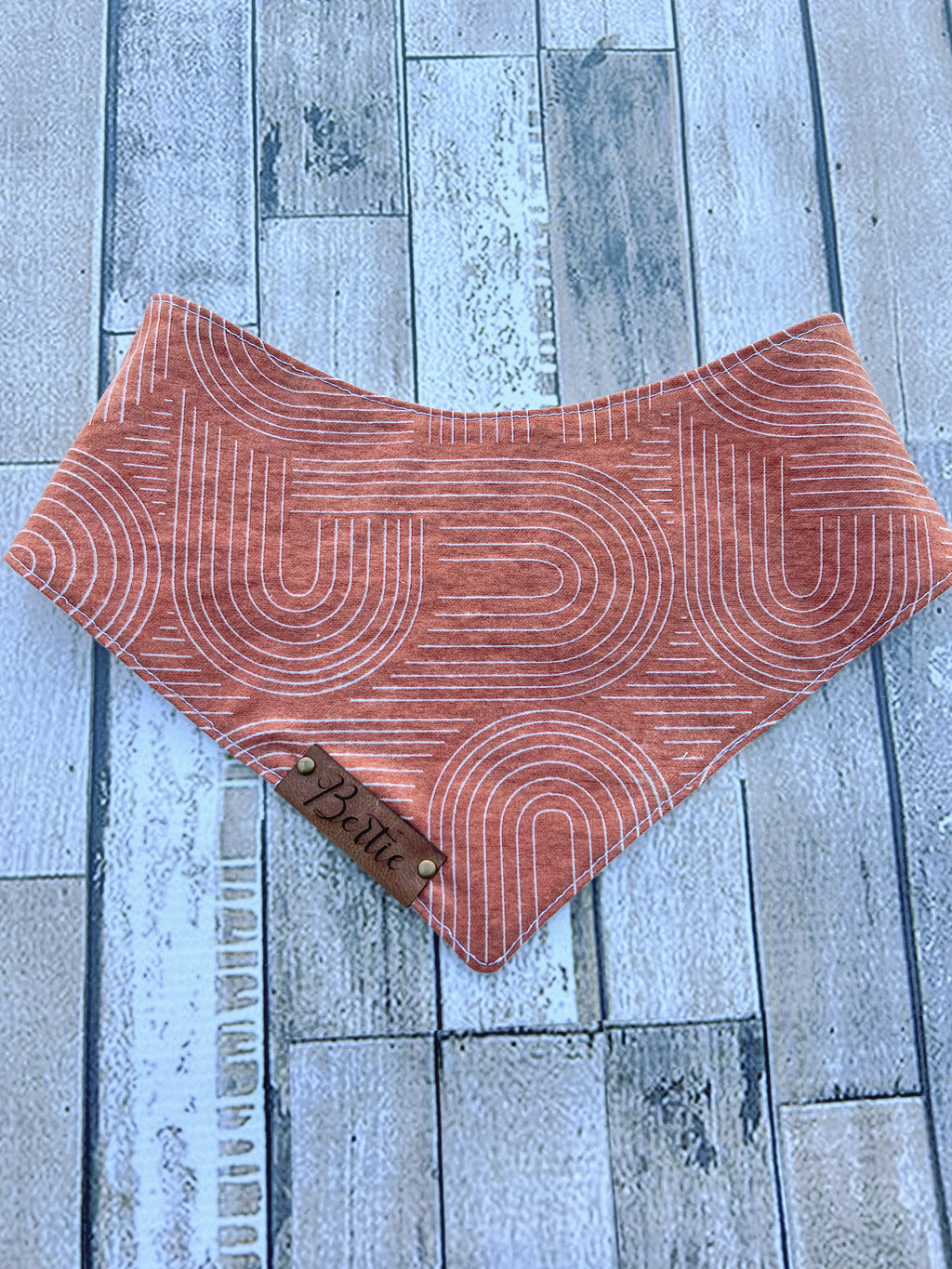 Personalized Double-Sided Dog Bandana