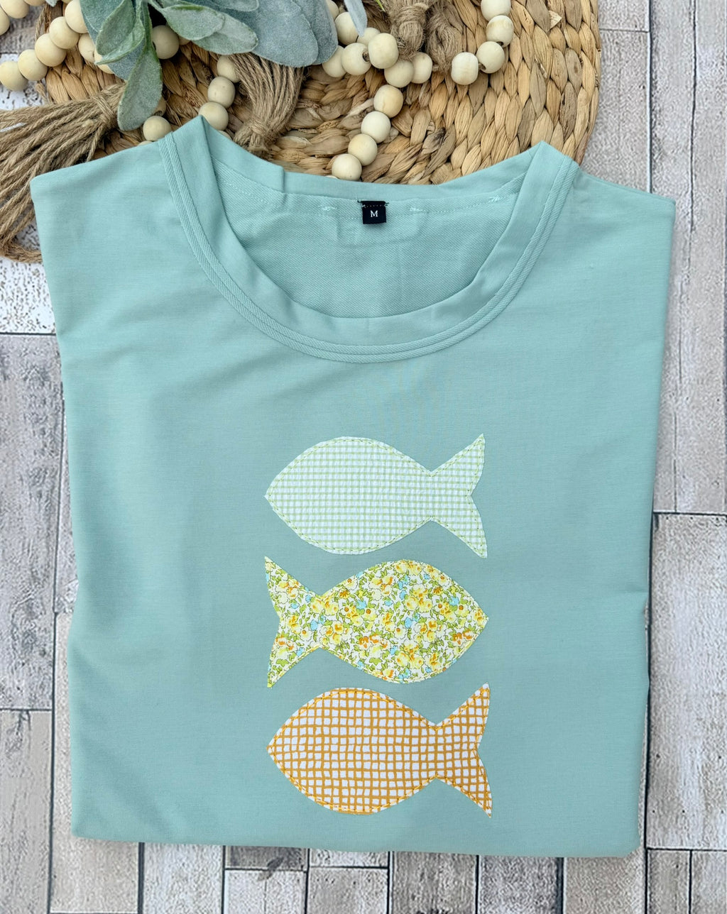 Women's Applique Oversized Crop Tee