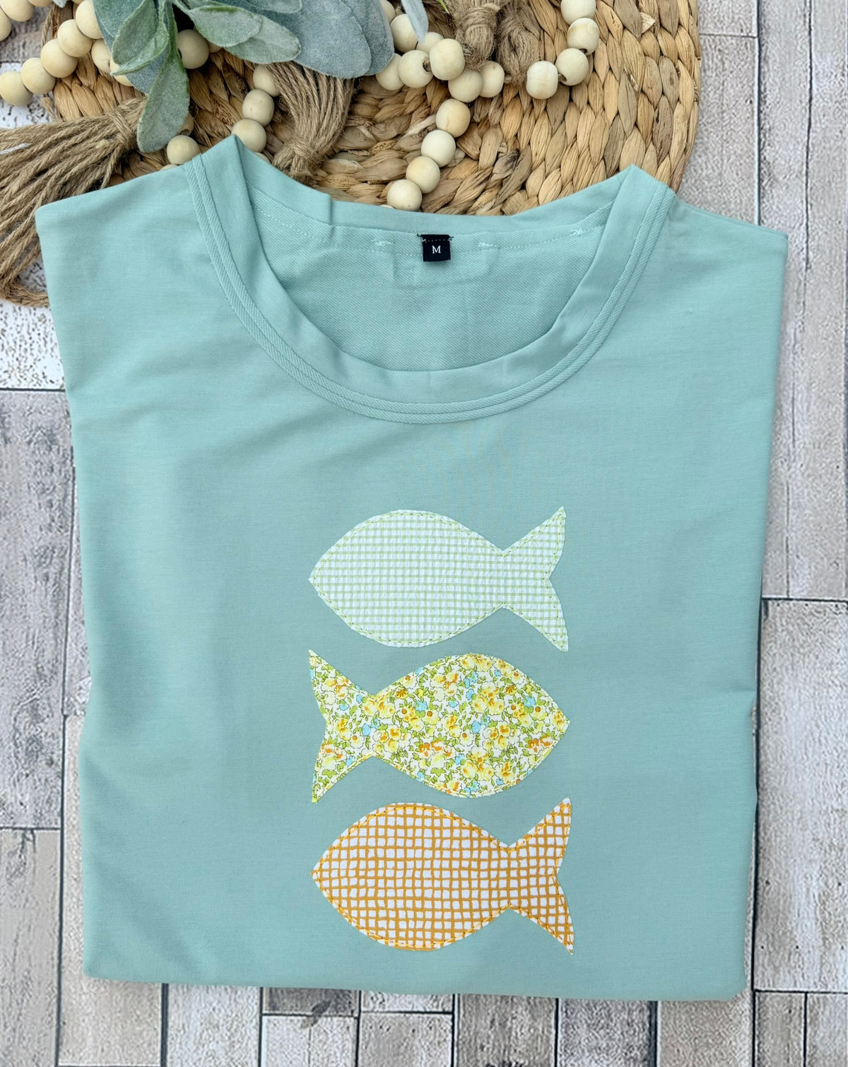 Women's Applique Oversized Crop Tee