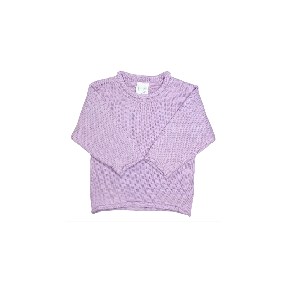 Monogrammed Roll Neck Sweater