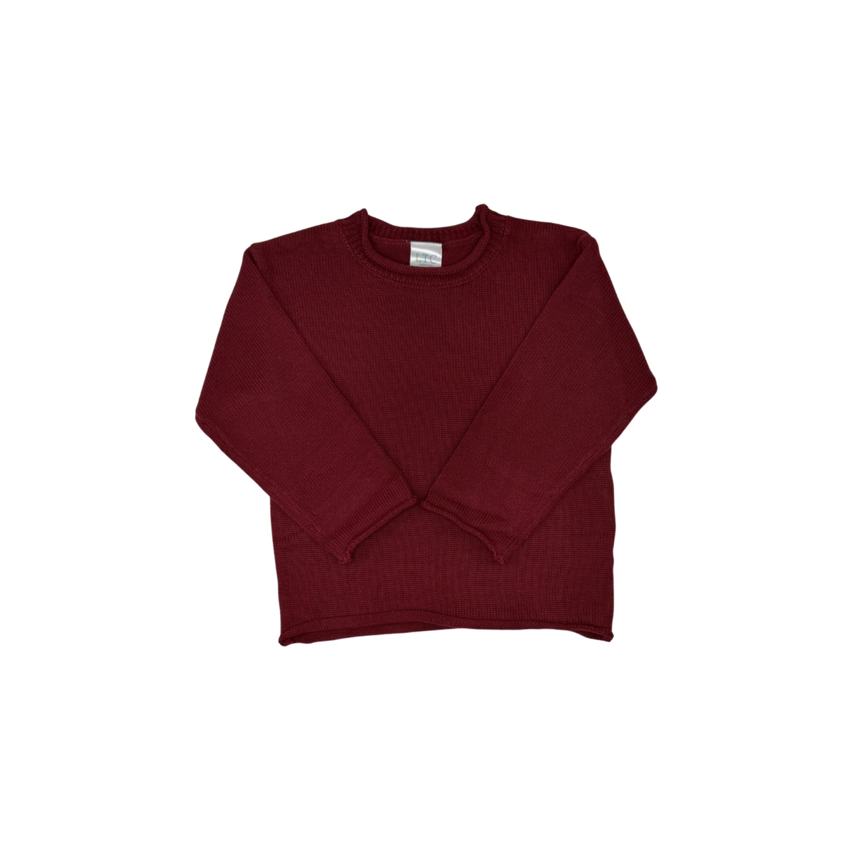 Monogrammed Roll Neck Sweater