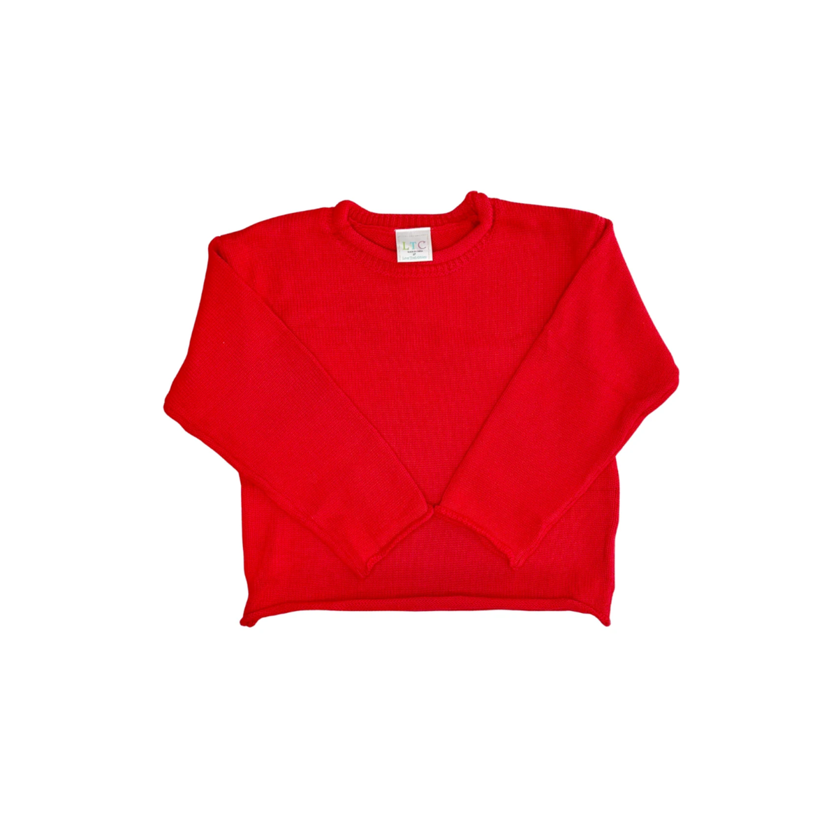 Monogrammed Roll Neck Sweater